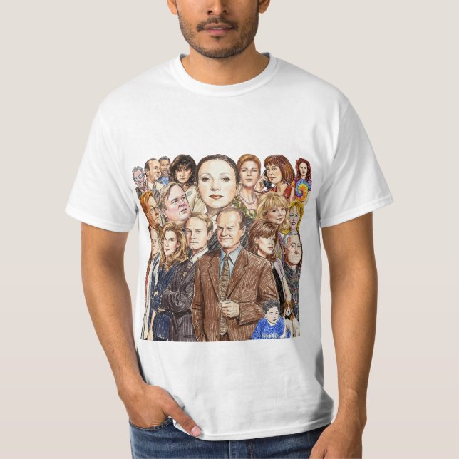 Camiseta Frasier - Colagem (Frente)