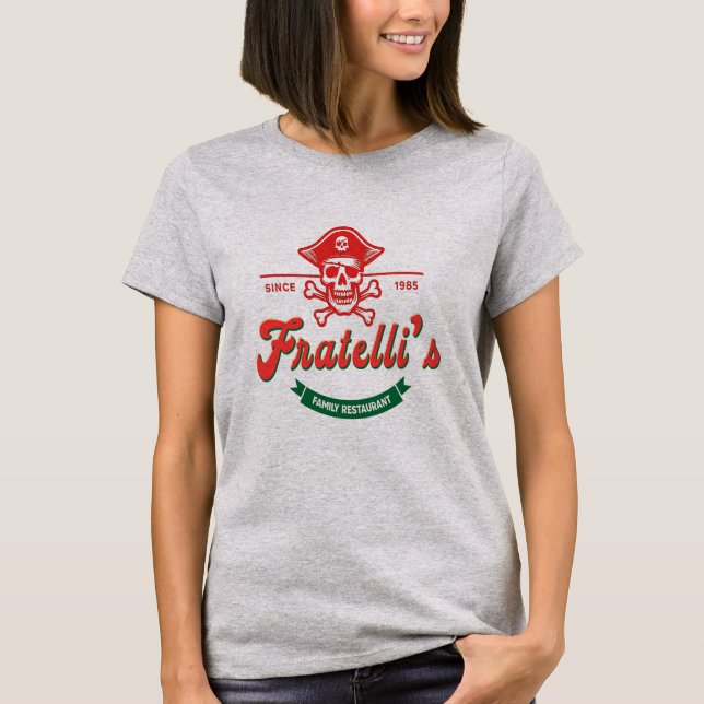 Camiseta Fratellis Inspired Retro Pop Culture (Frente)