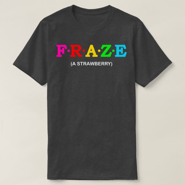 Camiseta Fraze A Strawberry (Frente do Design)