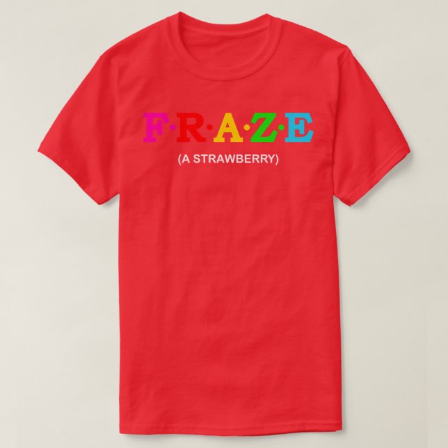 Camiseta Fraze A Strawberry 1 (Frente do Design)