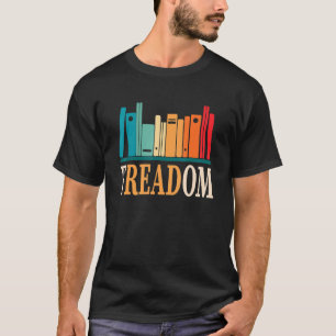 Camiseta Freadom Anti Ban Books Liberdade Para Ler Livro Re