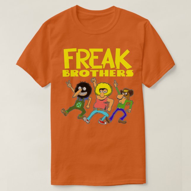 Camiseta Freak Brothers (Frente do Design)