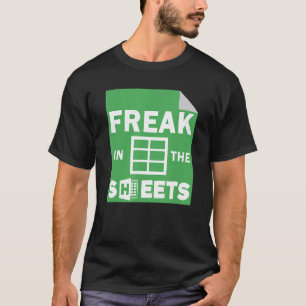 Camiseta Freak No Excel Contabilista De Folhas