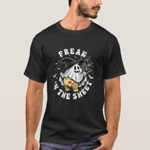 Camiseta Freak No Truque Da Folha Ou Tratar O Ghost Hal Spo