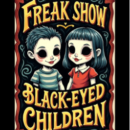 Camiseta Freak Show Collection The Black-Eyed Children 