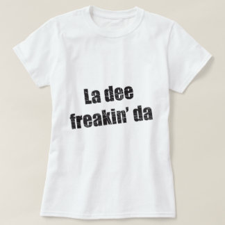 Camiseta Freakin a Dinamarca do dee do La
