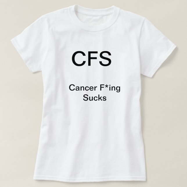 Camiseta Freaking do cancer suga (Frente do Design)