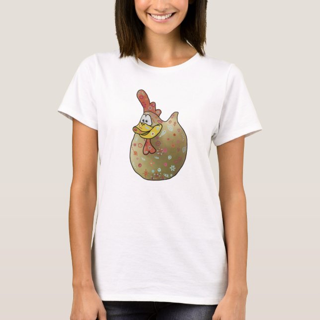 Camiseta Freches Huhn T-Shirt (Frente)