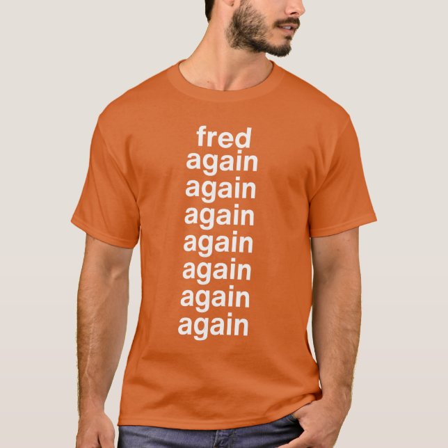 Camiseta Fred Again menino (Frente)