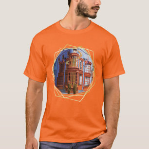 Camiseta Fred e George no Weasley's Wizard Wheezes