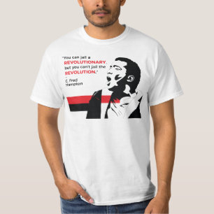 Camiseta Fred Hampton  Pode prender um revolucionário