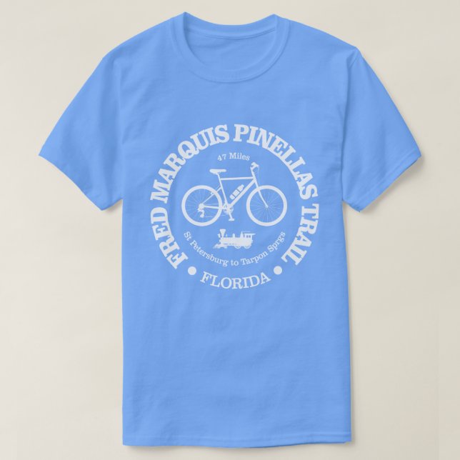 Camiseta Fred Marquis Pinellas Trail (ciclismo) (Frente do Design)