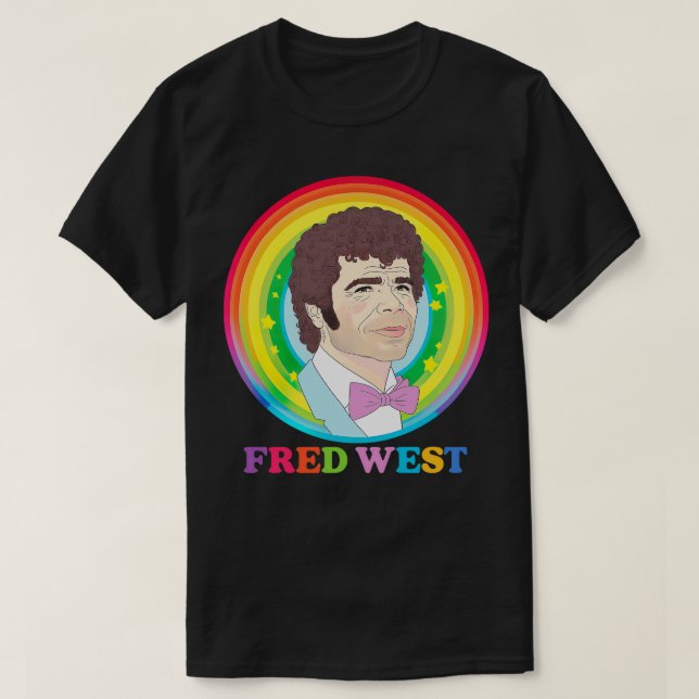 Camiseta Fred West 90s Estilo Design estético (Frente do Design)