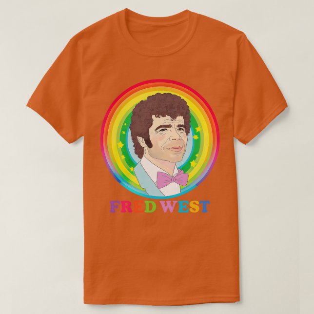 Camiseta Fred West 90s Estilo Design estético (Frente do Design)