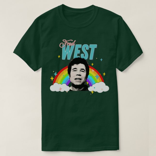 Camiseta Fred West 90s Style Design estético bonito (Frente do Design)