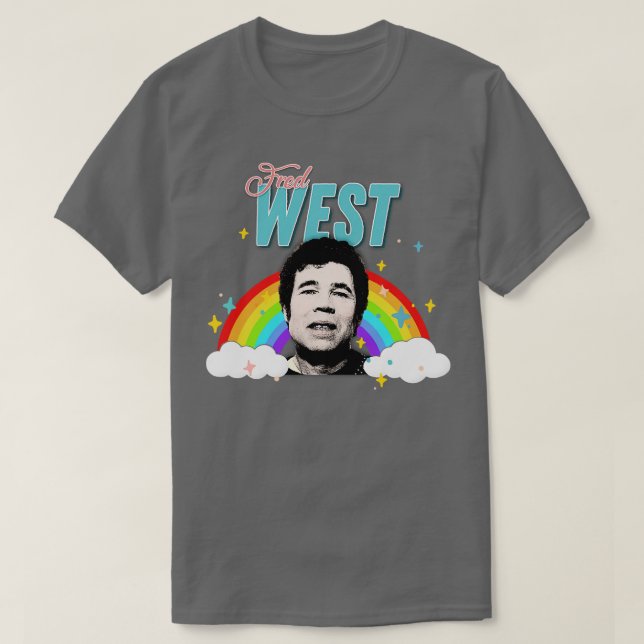 Camiseta Fred West 90s Style Design estético bonito (Frente do Design)