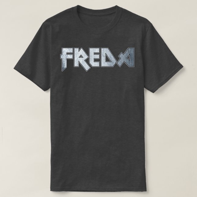Camiseta Freda de metal pesado (Frente do Design)