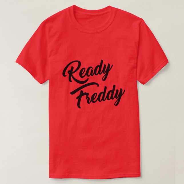 CAMISETA FREDDY PRONTO (Frente do Design)