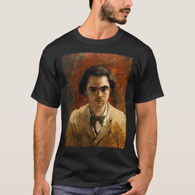 Camiseta Frédéric Bazille &quot;Paul Verlaine&quot; Clássic (Frente)