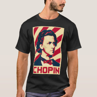 Camiseta Frederic Chopin Retro Propaganda Música Clássica C