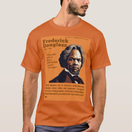 Camiseta Frederick Douglas - Números na História Americana