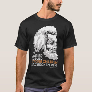 Camiseta Frederick Douglass Pride Citação Para História Neg
