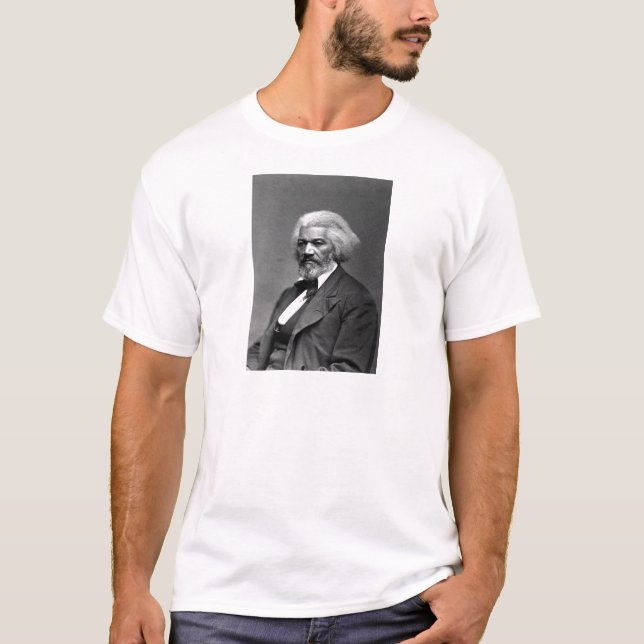 Camiseta Frederick Douglass Retrato de George K. Warren (Frente)
