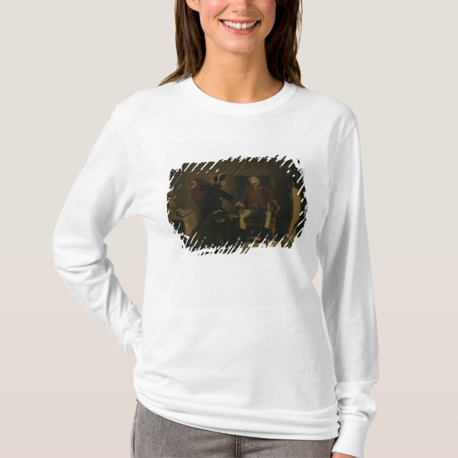 Camiseta Frederick II e general von Ziethen (Frente)