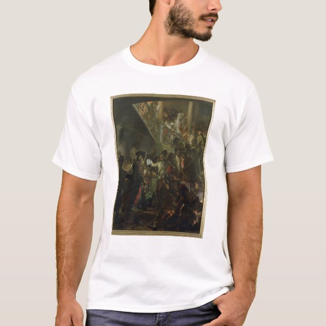 Camiseta Frederick II o excelente, em Lissa, Bonsoir (Frente)