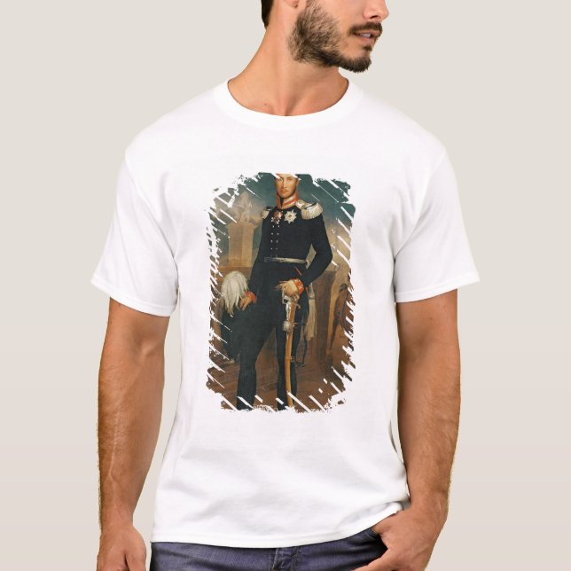 Camiseta Frederick William III, rei de Prússia (Frente)