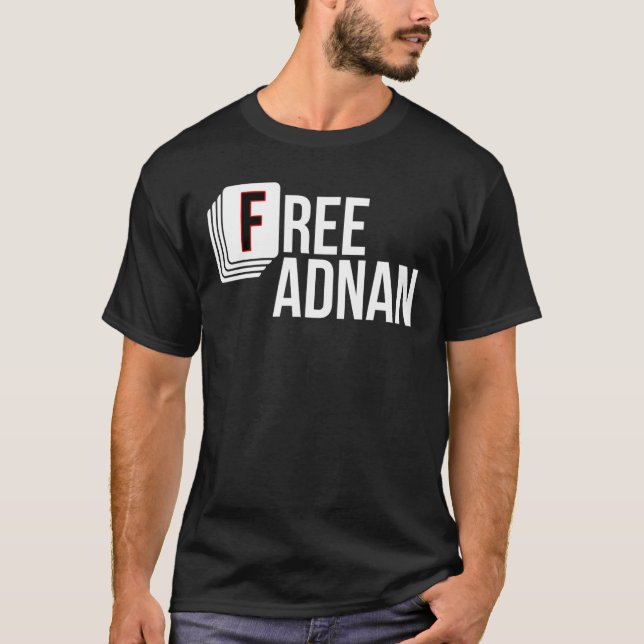 Camiseta Free Adnan (Frente)