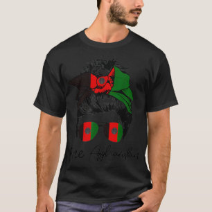 Camiseta Free Afghan Women Messaging Bun Save Cabul