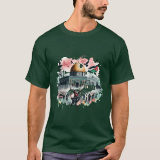 Camiseta Free Al aqsa World Landmark T-Shirt