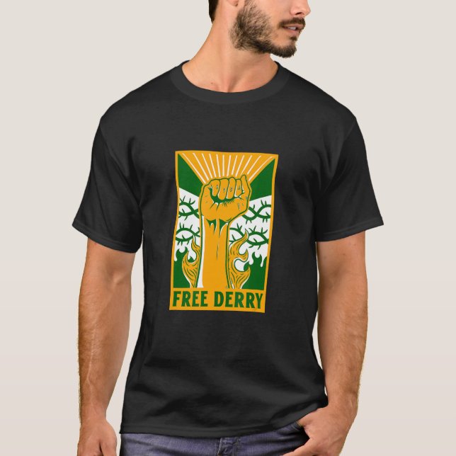 Camiseta Free Derry Ireland (Frente)