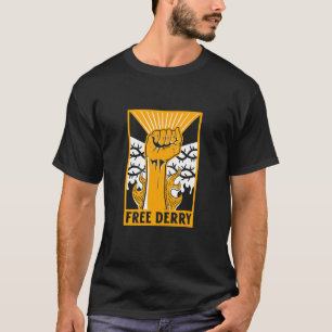 Camiseta Free Derry Ireland 1