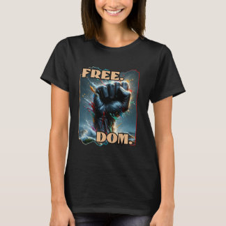 Camiseta Free.Dom., Anti-Racismo, Inclusão, DEI, Cultura