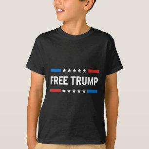 Camiseta Free Donald Trump Republican Support Pro Trump Ame