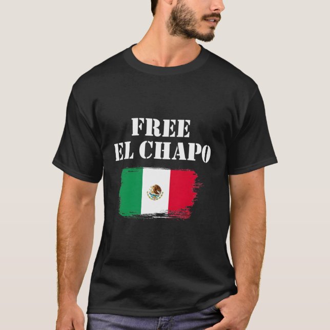 Camiseta Free El Chapo (Frente)