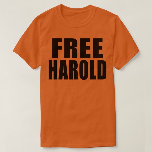 CAMISETA FREE HAROLD (Frente do Design)