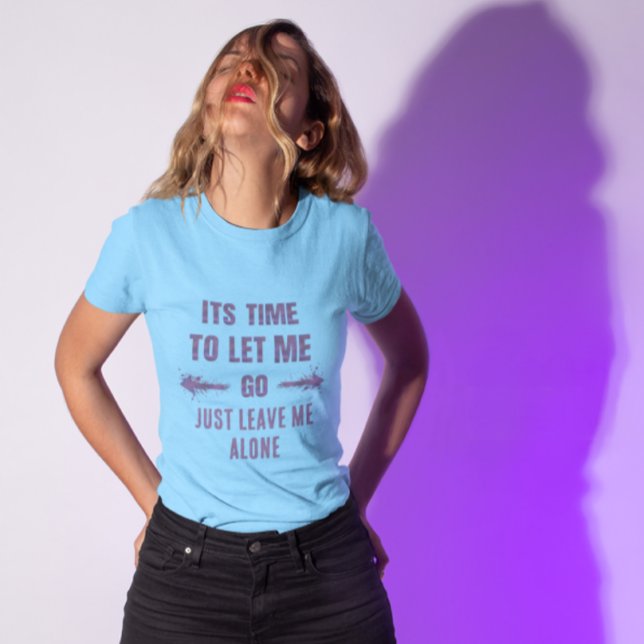 Camiseta Free Holiday Enjoy Life Leave Me Alone T-Shirt (Criador carregado)