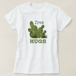 Camiseta Free Hugs Cactus