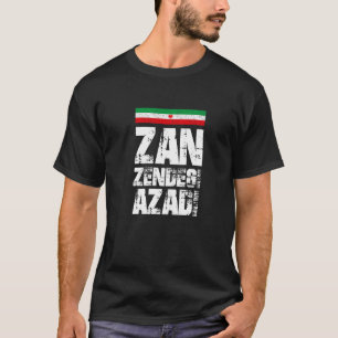 Camiseta Free Iran Zan Zendegi Azadi Iran Azadi Freedom Q