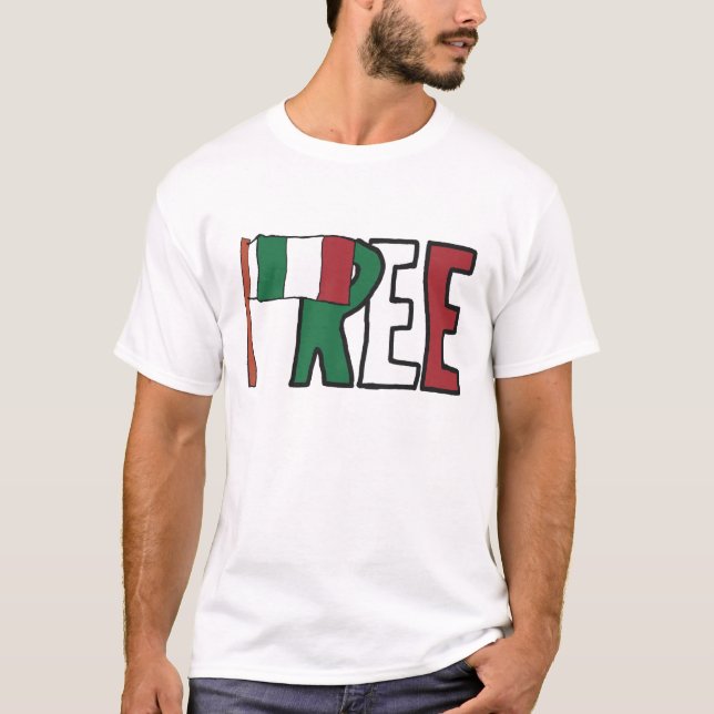 Camiseta Free Itália (Frente)