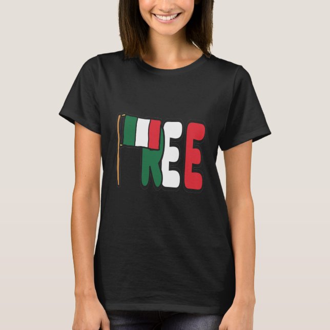 Camiseta Free Italy - Italexit (Frente)