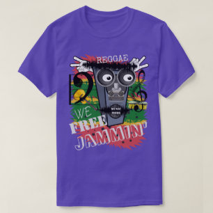 Camiseta Free Jammin' Reggae