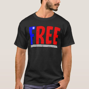 Camiseta Free Keep Taiwan Free Taiwan Flag Support Taiwan