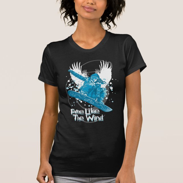 Camiseta Free like the wind (Frente)