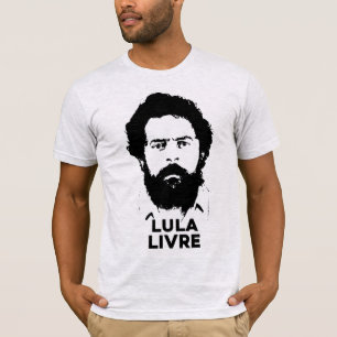 Camiseta Free Lula - Lula Livre