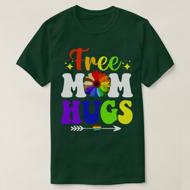 Camiseta Free Mãe Hugs (Frente do Design)