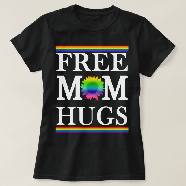 Camiseta Free Mãe Hugs (Frente do Design)